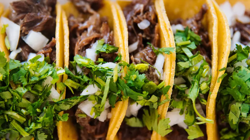 Fresh beef liver tacos