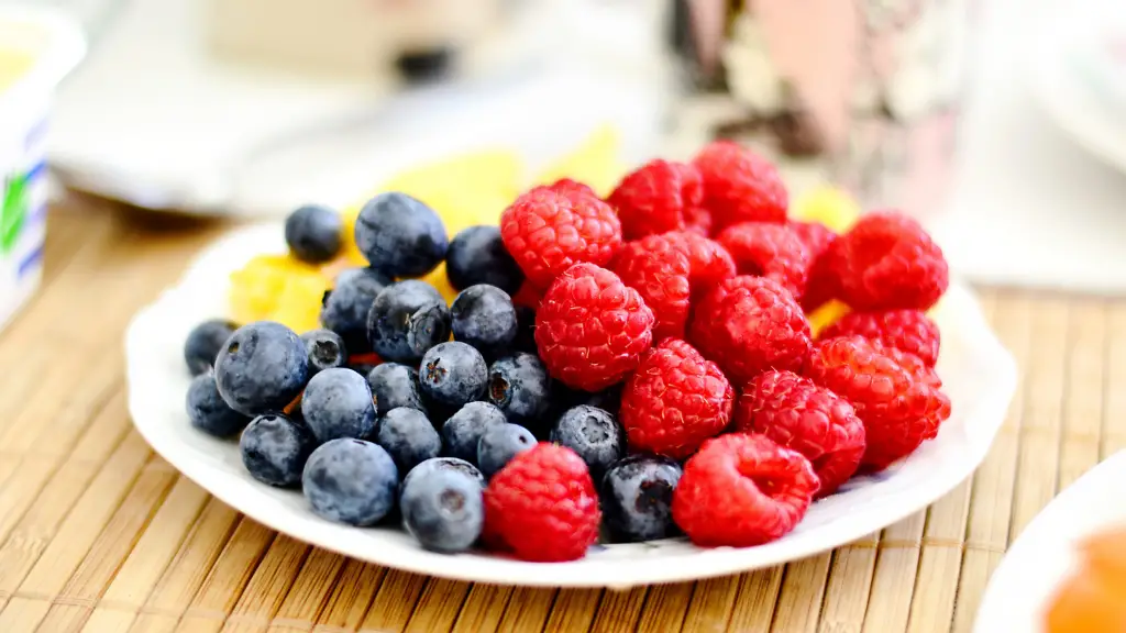 Berries, which are an easily digested fruit