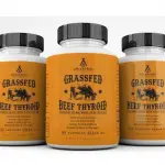 Three containers of Ancestral Supplements Thyroid