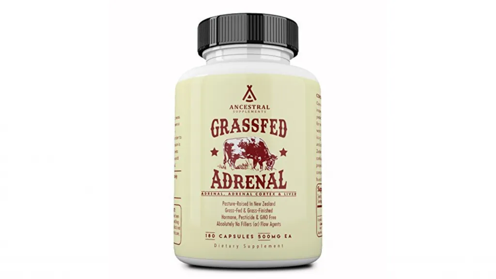 A tub of ancestral supplements adrenal